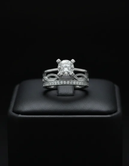 Gümüş Zirkon Taşlı Kadın Yüzük