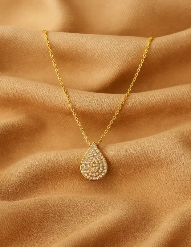 Damla Formlu Kadın Kolye